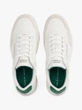 Beige Mixed Texture Basketball Trainers  Men