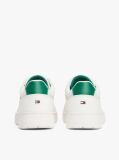 Beige Mixed Texture Basketball Trainers  Men