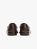 Καφέ Δερμάτινα Loafers Με Λεπτομέρεια  Άνδρες