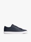 Blue Debossed Logo Trainers  Men