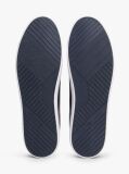 Blue Debossed Logo Trainers  Men