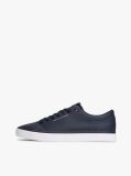 Blue Debossed Logo Trainers  Men