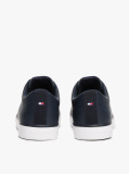Blue Debossed Logo Trainers  Men