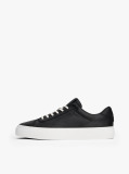 Μαύρο Δερμάτινα Sneakers  Άνδρες