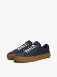 Μπλε Δερμάτινα Sneakers  Άνδρες