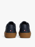 Μπλε Δερμάτινα Sneakers  Άνδρες