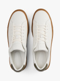 Μπεζ Δερμάτινα Sneakers  Άνδρες