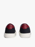 Μπλε Δερμάτινα Sneakers Με Μίξη Υφών  Άνδρες