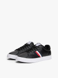 Black Icon Signature Tape Court Trainers  Men