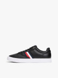 Black Icon Signature Tape Court Trainers  Men