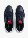 Μπλε Δερμάτινα Sneakers  Άνδρες