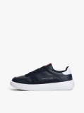 Μπλε Δερμάτινα Sneakers  Άνδρες