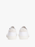 White Leather Signature Trainers  Men