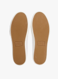 White Leather Signature Trainers  Men
