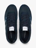 Μπλε Sneakers Με Μίξη Υφών Και Σουέτ  Άνδρες