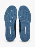 Μπλε Sneakers Με Μίξη Υφών Και Σουέτ  Άνδρες