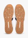 Άσπρο Sneakers Με Μίξη Υφών Και Σουέτ  Άνδρες