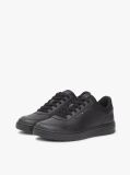 Μαύρο Δερμάτινα Basketball Sneakers  Άνδρες