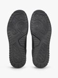 Μαύρο Δερμάτινα Basketball Sneakers  Άνδρες
