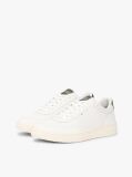Beige Lightweight Basketball Trainers With Leather  Men