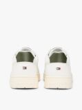 Beige Lightweight Basketball Trainers With Leather  Men