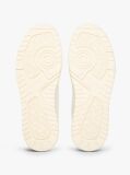 Beige Lightweight Basketball Trainers With Leather  Men