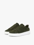 Πράσινο Σουέτ Sneakers Με Ανάγλυφο Λογότυπο  Άνδρες