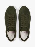 Πράσινο Σουέτ Sneakers Με Ανάγλυφο Λογότυπο  Άνδρες