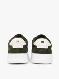 Πράσινο Σουέτ Sneakers Με Ανάγλυφο Λογότυπο  Άνδρες