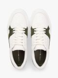 Multi Δερμάτινα Sneakers Με Πάνελ Σε Αντίθεση  Άνδρες