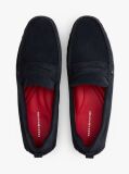Blue Suede Cleat Driver Shoes  Men