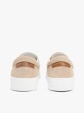 Beige Suede Slip-on Cupsole Trainers  Men