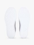 Grey Luxe Embossed Logo Suede Trainers  Men
