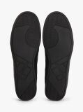 Μαύρο Δερμάτινα Sneakers Με Αντίθεση Πίσω  Άνδρες
