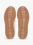 Beige Suede Mixed Texture Fine Cleat Trainers  Men