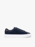 Μπλε Δερμάτινα Sneakers Με Μίξη Υφών  Άνδρες