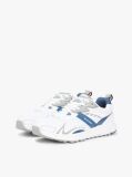 Άσπρο Sneakers Με Μίξη Υφών  Άνδρες