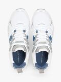 Άσπρο Sneakers Με Μίξη Υφών  Άνδρες