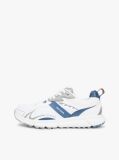 Άσπρο Sneakers Με Μίξη Υφών  Άνδρες