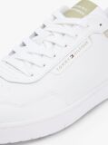 Άσπρο Δερμάτινα Sneakers Basketball  Άνδρες
