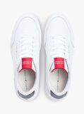 Άσπρο Δερμάτινα Sneakers Basketball  Άνδρες