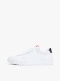 Άσπρο Δερμάτινα Sneakers Basketball  Άνδρες