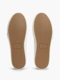 Μπεζ Δερμάτινα Sneakers Με Πίσω Λεπτομέρεια Σε Αντίθεση  Άνδρες