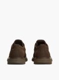 Καφέ Δερμάτινα Δετά Loafers Με Moc Μύτη  Άνδρες