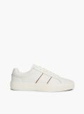 Μπεζ Δερμάτινα Sneakers Με Cupsole   Άνδρες
