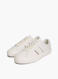 Μπεζ Δερμάτινα Sneakers Με Cupsole   Άνδρες