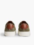 Πράσινο Σουέτ Sneakers Με Πάνελ Σε Αντίθεση  Άνδρες
