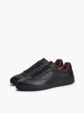 Μαύρο Δερμάτινα Sneakers  Άνδρες