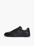Μαύρο Δερμάτινα Sneakers  Άνδρες