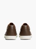 Καφέ Δερμάτινα Sneakers  Άνδρες